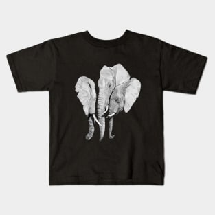 Elephant family Kids T-Shirt